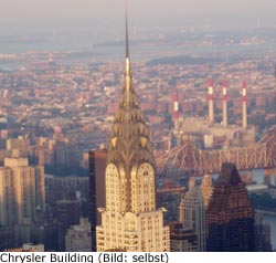 Chrylser Cuilding Sightseeing Sehensw�rdigkeit New-York Manhattan