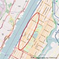 Karte Stadtplan Upper West Side