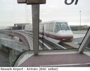 Airtrain Newark Flughafen Airport