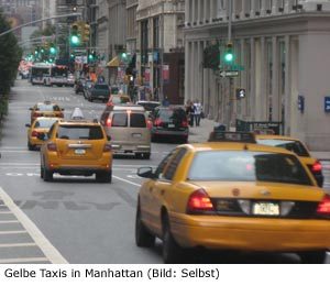 Taxi Preis Tarif Tipps New-York Manhattan