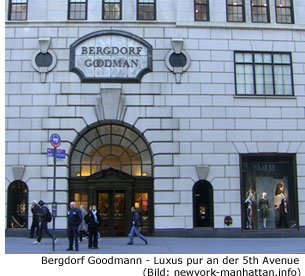 Bergdorf Goodmann Luxus Kaufhaus in new York Manhattan