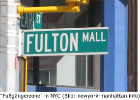 Fulton Street Mall in Brooklyn NYC