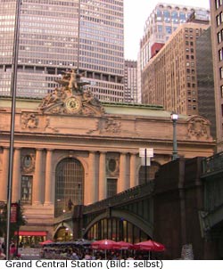 Bahnhof Grand Central Sightseeing Sehenswürdigkeit New-York Manhattan