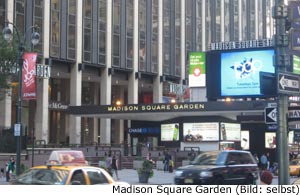 Madison Square Garden New-York Manhattan Konzert