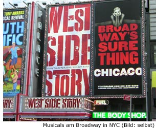 Musicals Broadway New York City Manhattan