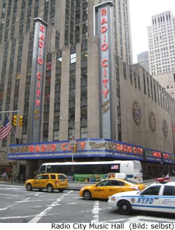 Radio City Music Hall New York Konzerte